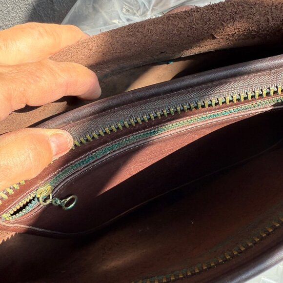 Coach Vintage Patricia's Legacy Cross Body Saddle Flap Bag Serial #9951 - Picture 7 of 15